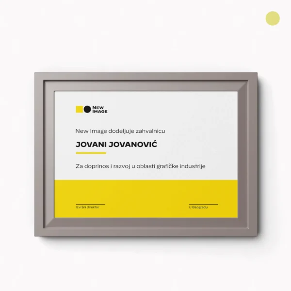 Diploma sertifikati i zahvalnice