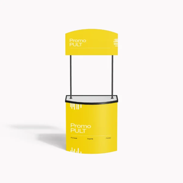 Promo pult sa grafikom